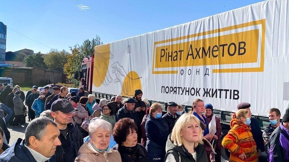 Всего жителям Украины в 2022 году будет передано полмиллиона наборов с продуктами питания от Фонда