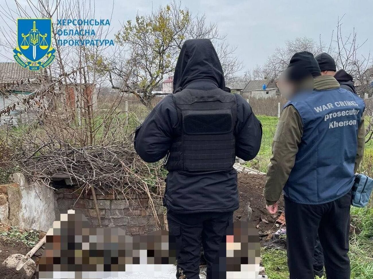 Останки гражданских обнаружили в одном из погребов освобожденного поселка