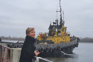 Фельдгузен опубликовала свое фото из Херсона и выразила надежду, что приедет туда снова