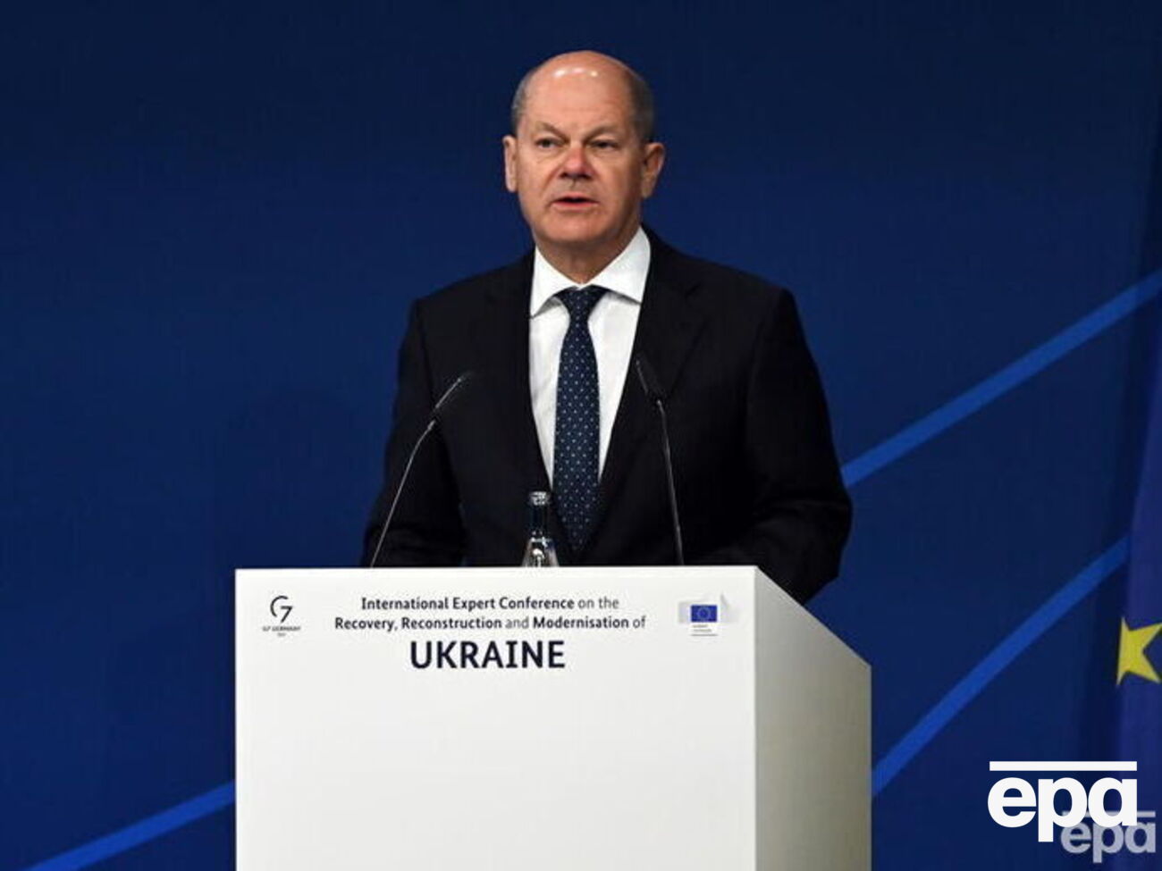 Шольц заявил, что Германия продолжает поддерживать Украину