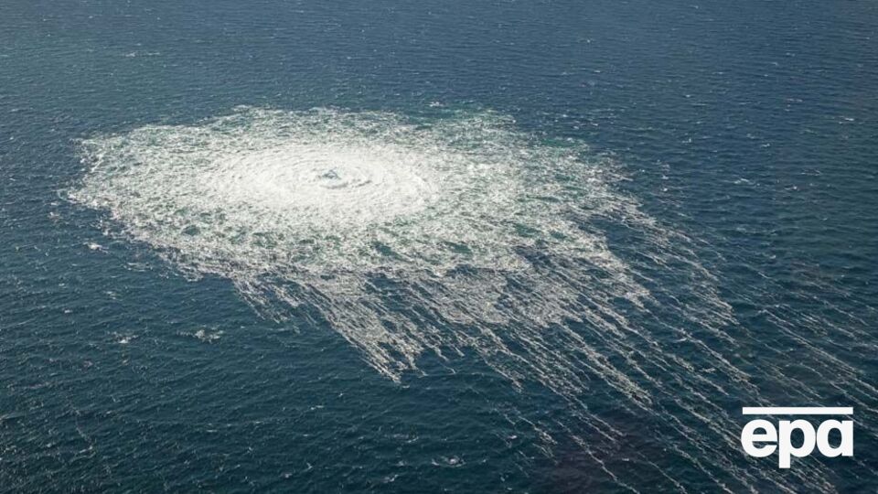 В ночь на 26 сентября была зафиксирована утечка на одной из ниток магистрали "Северный поток – 2"