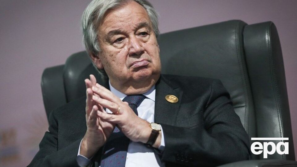Гутерриш: Вторжение в Украину было нарушением Устава ООН и территориальной целостности Украины