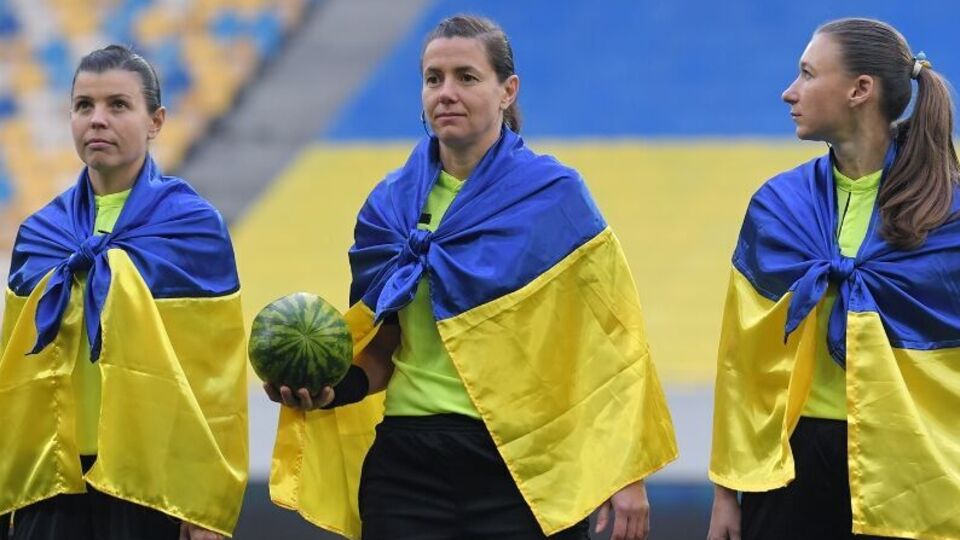 На матчі був символ Херсона
