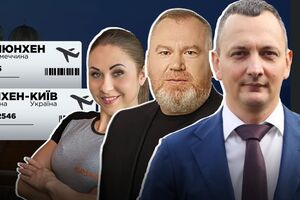 Журналісти виявили зв'язок між Резніченком (у центрі), Хлантою (ліворуч) і Голиком (праворуч)