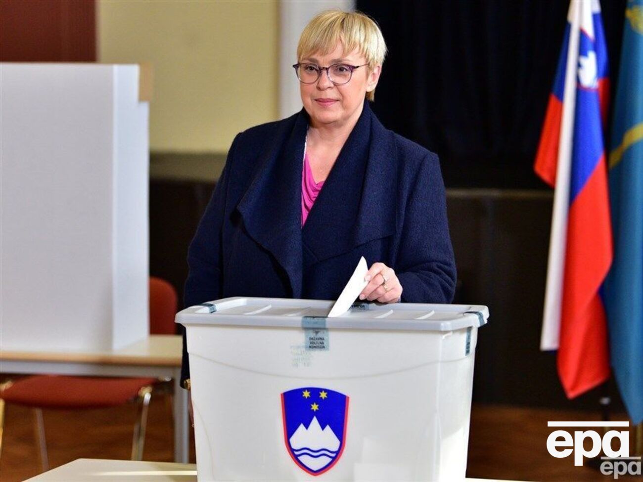 В первом туре выборов Мусар была второй