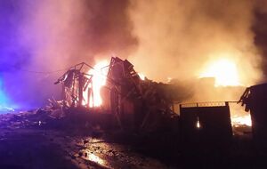 У двох місцях унаслідок обстрілу сталися пожежі