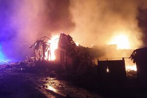 У двох місцях унаслідок обстрілу сталися пожежі