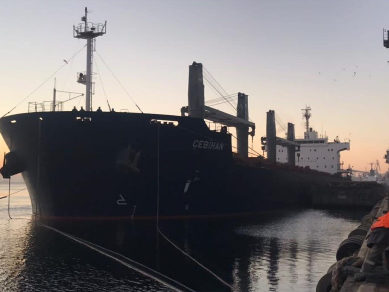 По "зерновому коридору" в направлении Украины движутся шесть судов для загрузки агропродукции