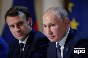 Макрон, за даними ЗМІ, планує розмову з Путіним