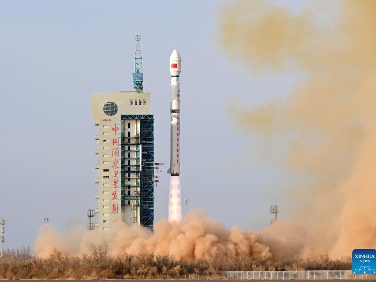 Китайский спутник был запущен с помощью ракеты-носителя "Чанчжэн-4В"