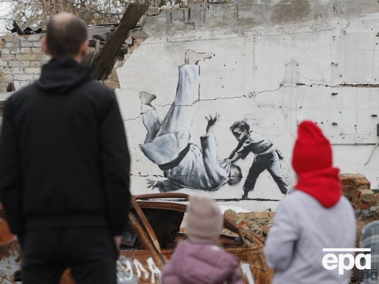 Эксперты считают Бэнкси одним из ярчайших представителей современного стрит-арта