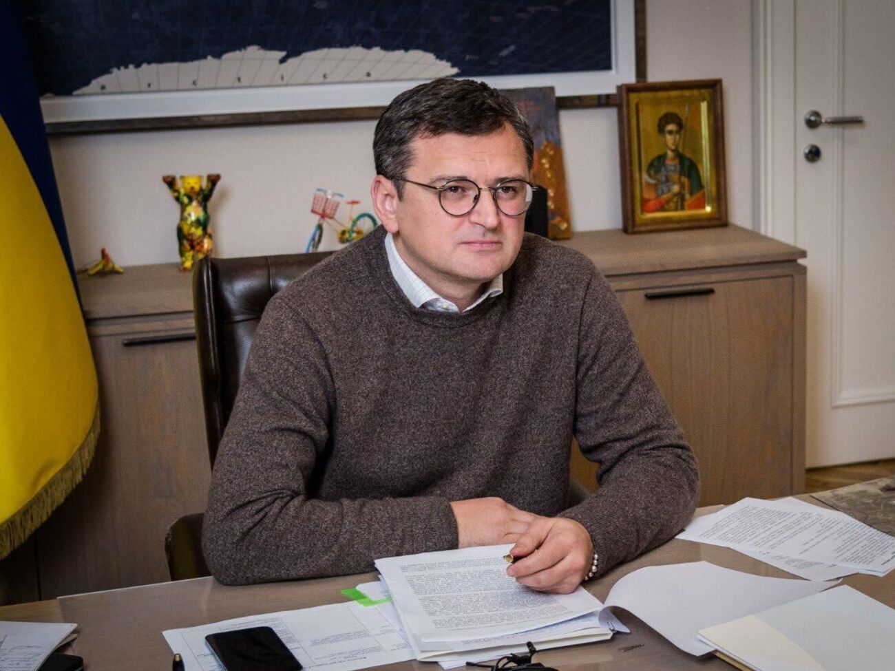 Кулеба считает, что Украина готова защищать и свое небо, и небо над Европой, если Запад поможет техникой