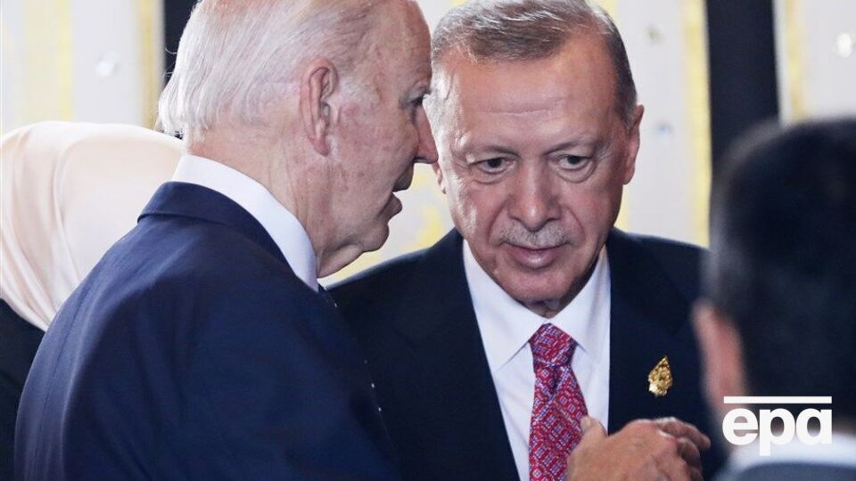 Ердоган підтримав думку, раніше озвучену президентом США Байденом