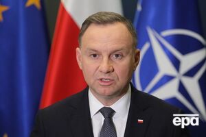 Дуда наголосив, що ракета, імовірно, випущена українськими силами ППО, упала на території Польщі через російський напад на Україну