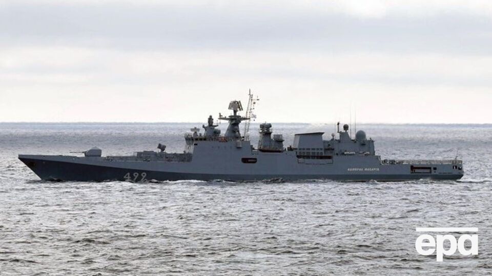 У ВМС підрахували кількість російських військових кораблів у морі