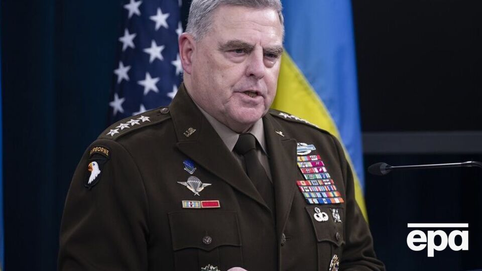 Милли: Все, о чем просит Украина, — это средства, чтобы сражаться, и мы полны решимости их предоставить