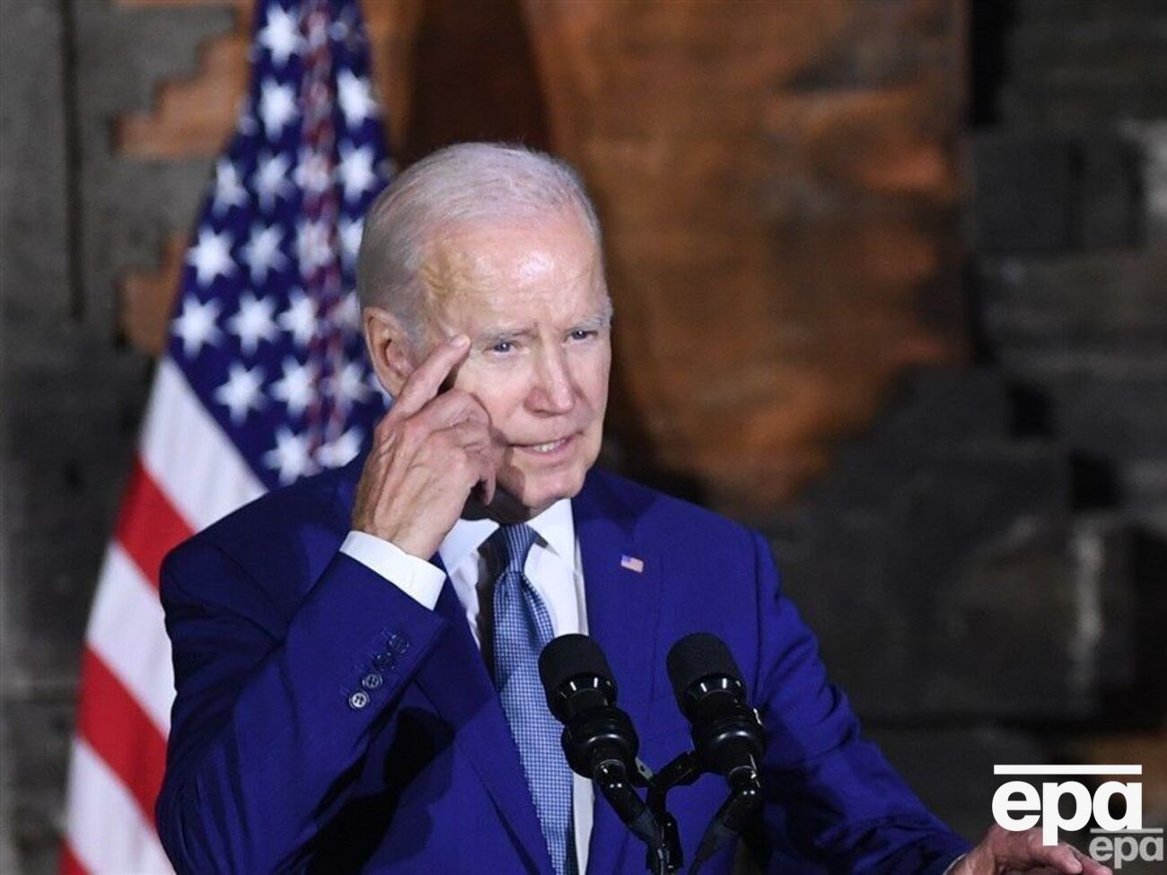 Если президент Байден (на фото) "сказал слово, он его всегда выполняет", заверил Яценюк