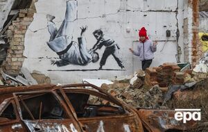 Бэнкси подтвердил авторство своих картин в Украине