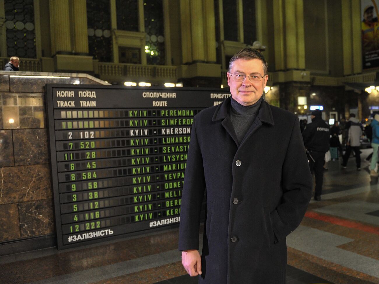 Домбровскіс має намір зустрітися із Зеленським і Шмигалем