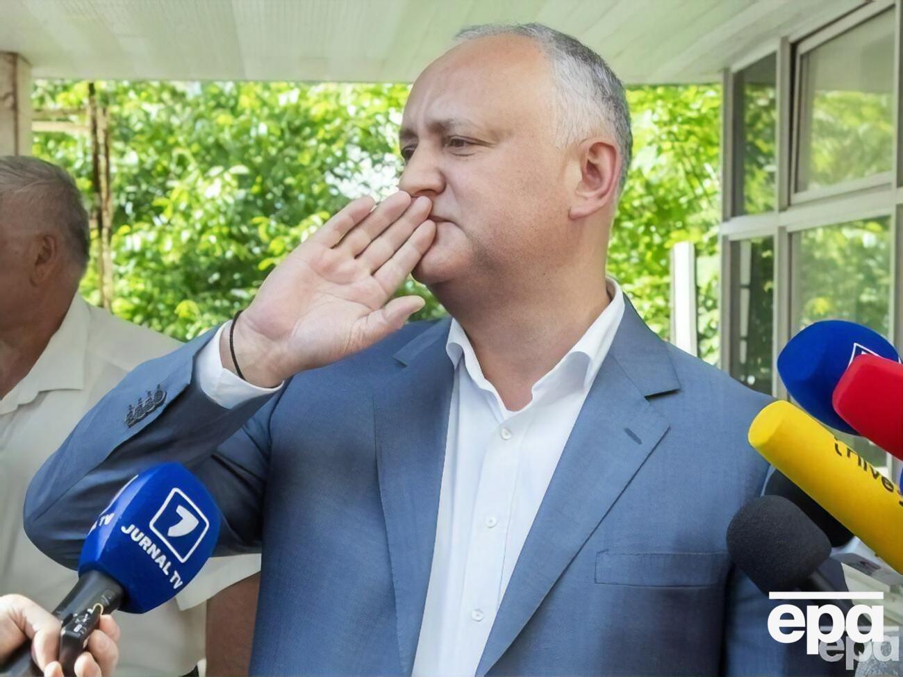 Додон перебував під домашнім арештом із 26 травня