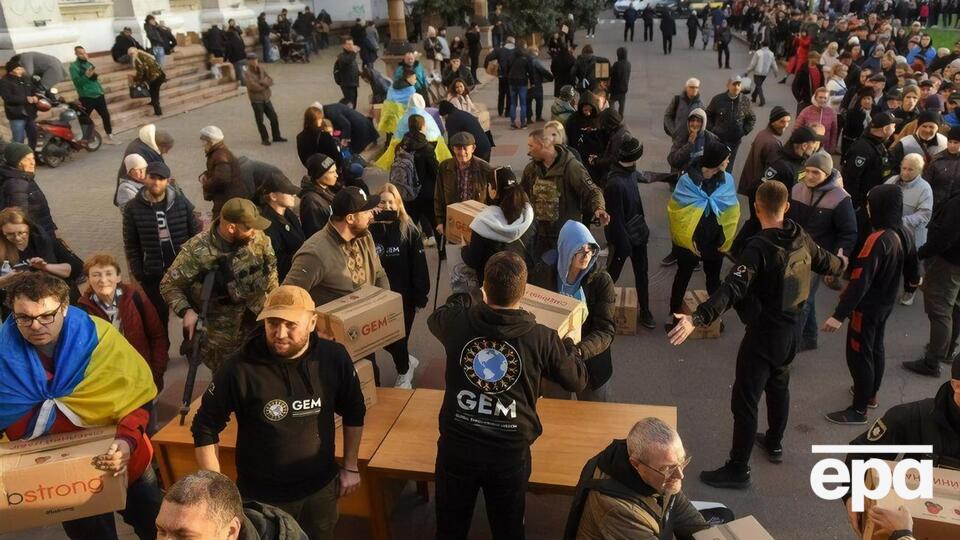 До звільненої Херсонської області доправлено вже понад 500 тонн гуманітарних вантажів