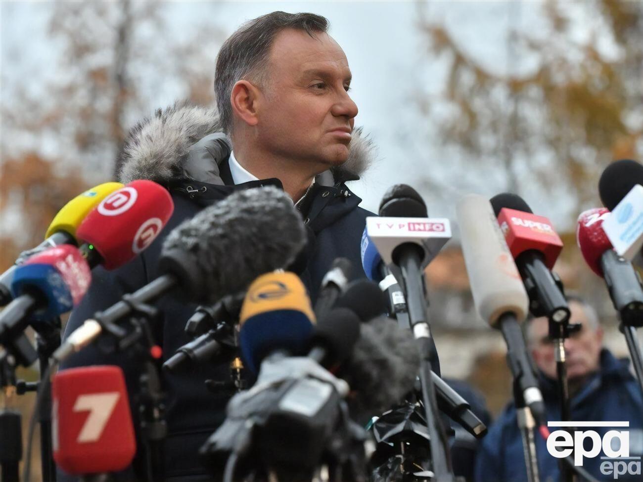 Дуда: Делаем все возможное, чтобы такого не произошло