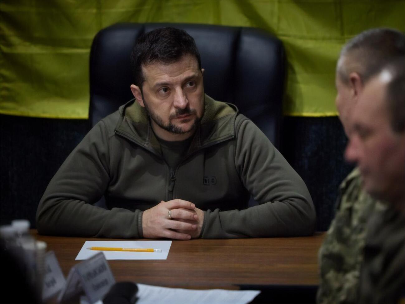 Зеленський: Усі наші воїни, які тримають позиції на Донбасі,&nbsp;&ndash; справжні герої