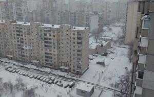 В столице ночью прошел снегопад