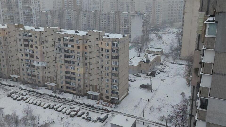 У столиці вночі був снігопад
