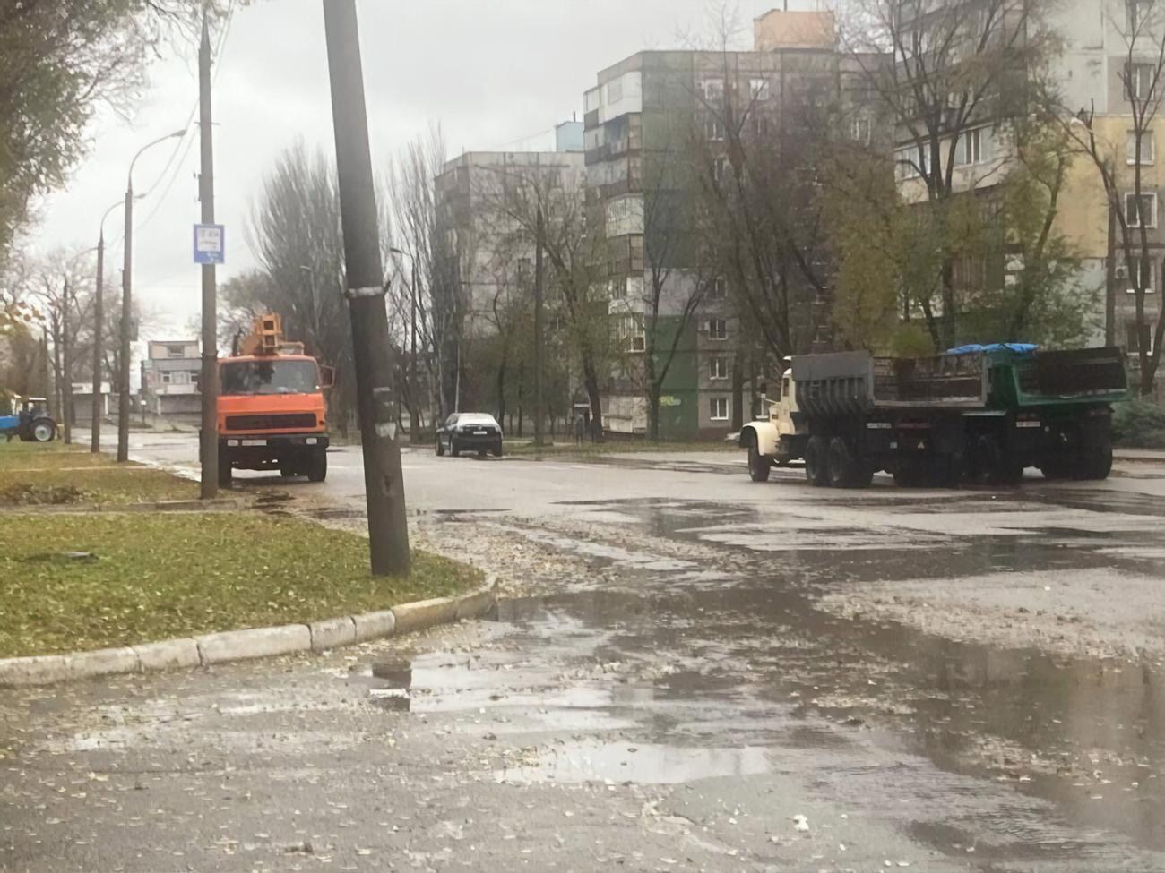 Через атаку понад 100 будинків у місті залишилися без тепла