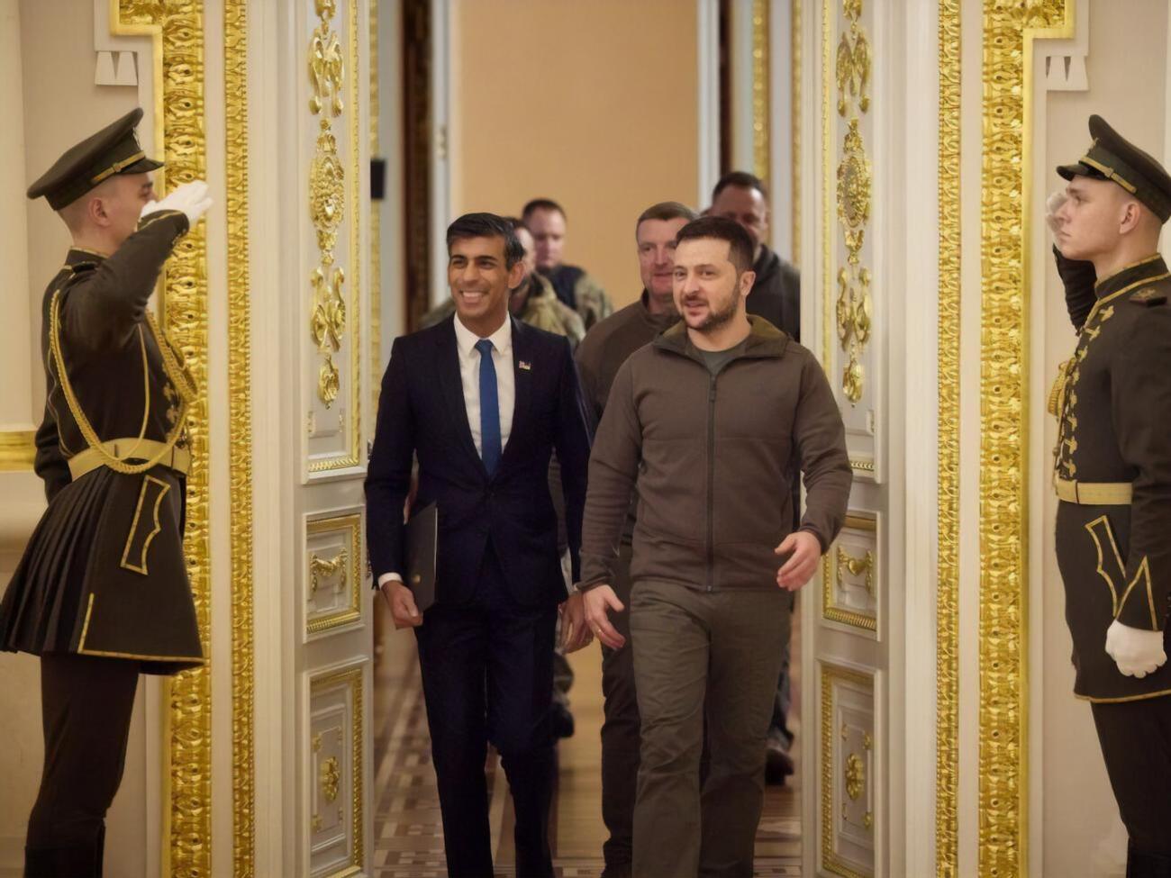 Сунак прибыл в Украину с неанонсированным визитом