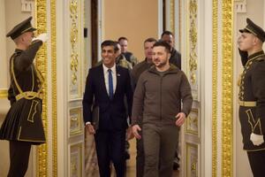 Сунак прибыл в Украину с неанонсированным визитом