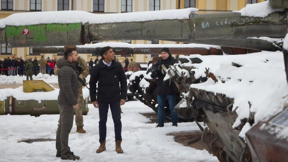 Сунак приехал в Украину впервые