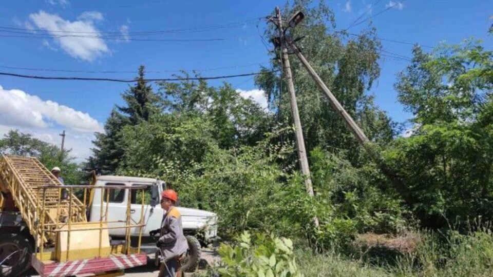 У Донецькій області повернули світло 263 тис. сімей
