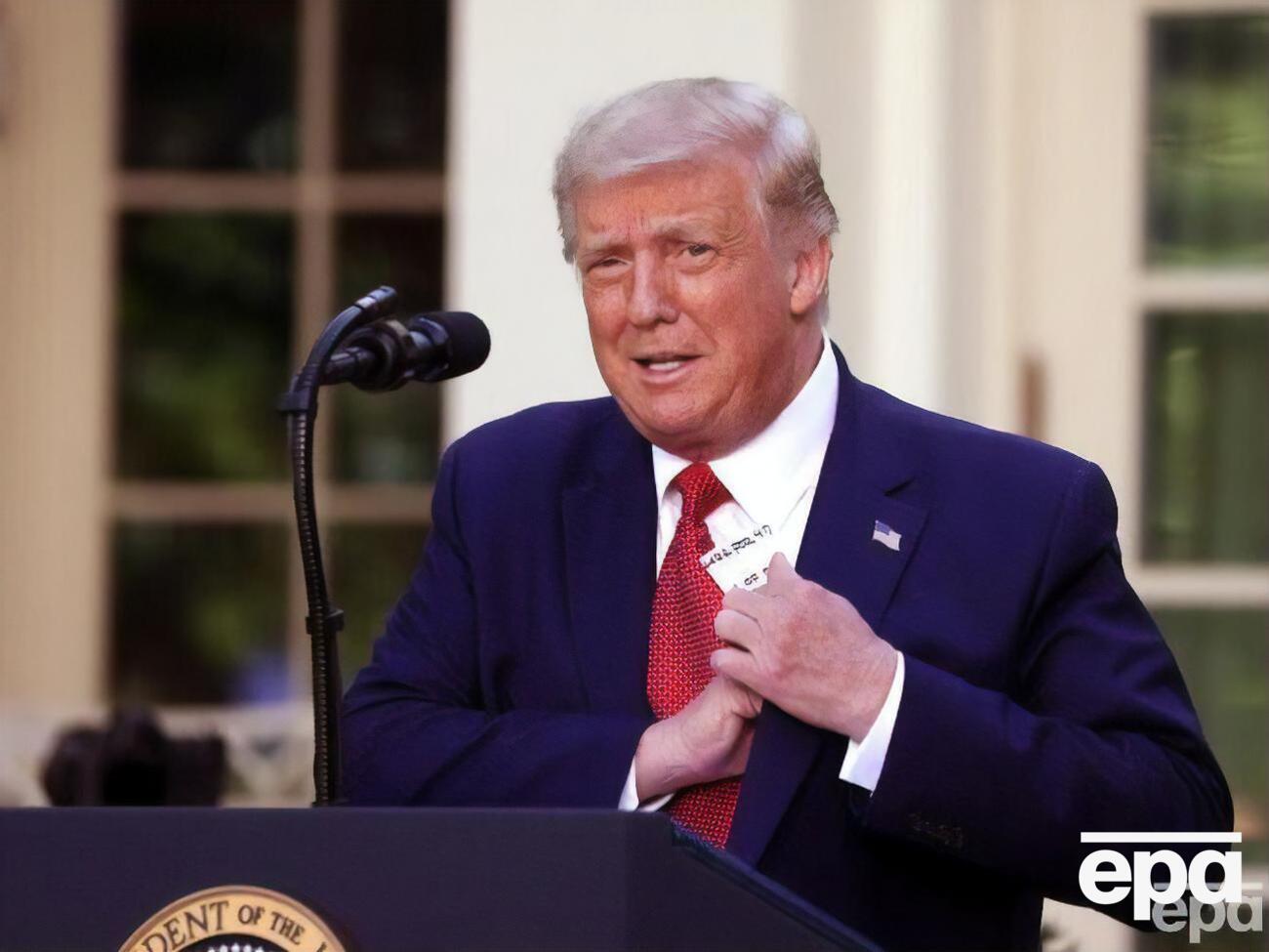Трамп уже объявил, что снова будет бороться за должность президента США