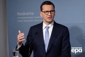 Польща хоче зберегти повну "прозорість розслідування" падіння ракети, заявив Моравецький