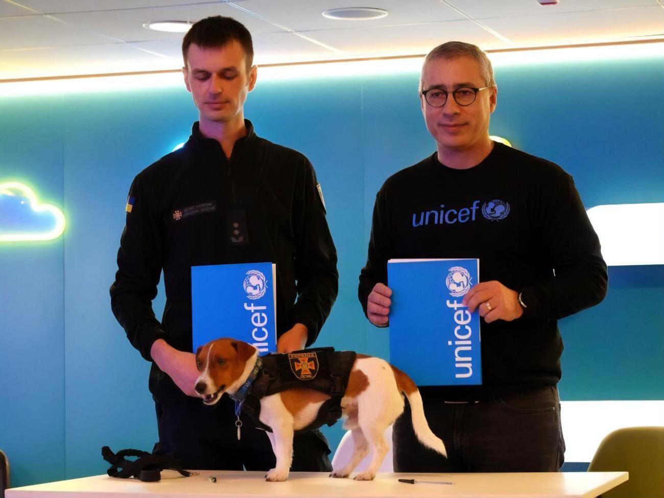 У ЮНІСЕФ зазначили, що Патрон допомагає підтримувати психічне здоров'я дітей