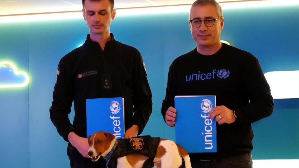 У ЮНІСЕФ зазначили, що Патрон допомагає підтримувати психічне здоров'я дітей