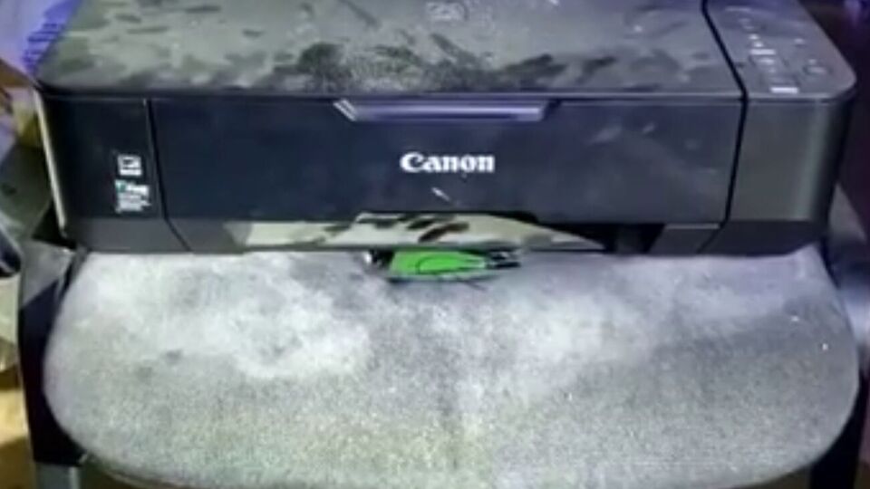 Оккупанты заложили мину под принтер, отметил Назаров