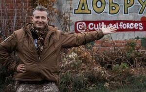 Серга выступил перед жителями Херсона