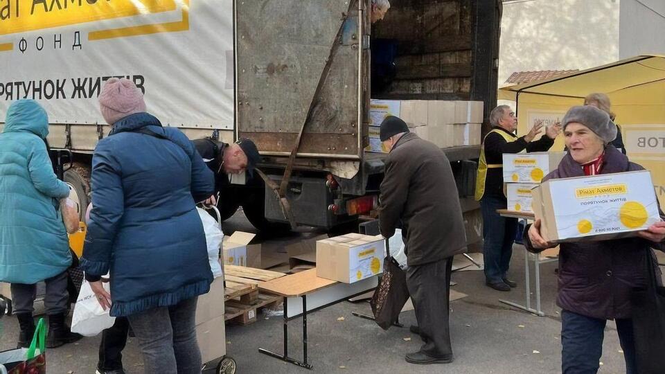 Загалом жителям України 2022 року передадуть пів мільйона наборів із харчовими продуктами від Фонду