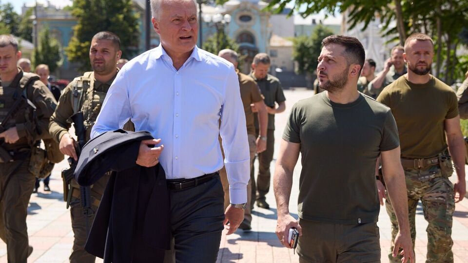 Науседа отметил, что уважает Зеленского