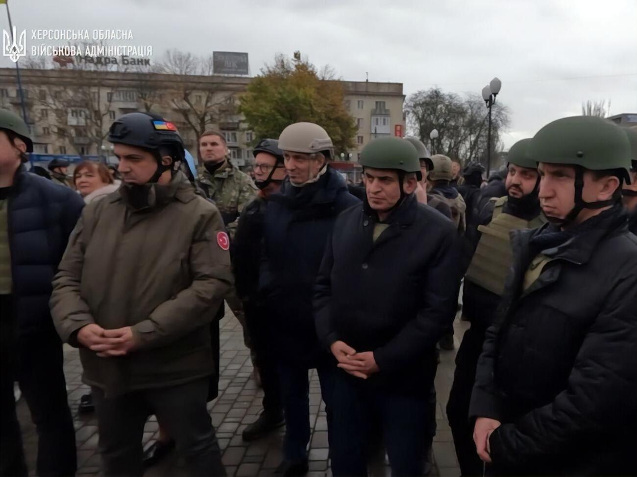 Представители других стран приехали посмотреть, как живут люди в деоккупированной части Херсонской области