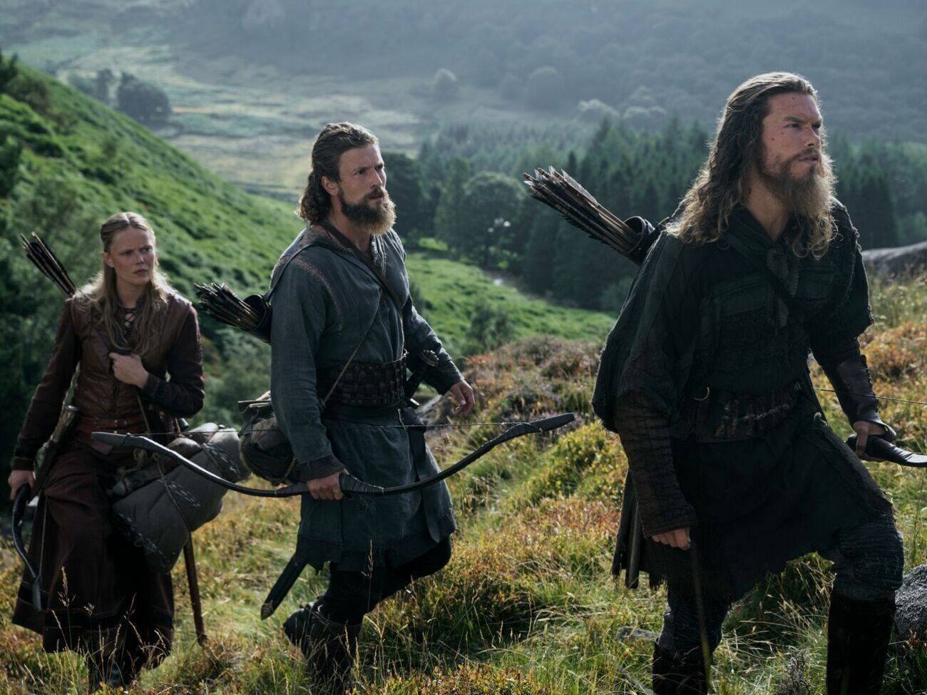 Кадр из сериала "Викинги: Вальхалла", где Ярослава Мудрого "приписали" к России