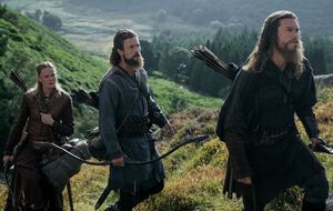 Кадр из сериала "Викинги: Вальхалла", где Ярослава Мудрого "приписали" к России