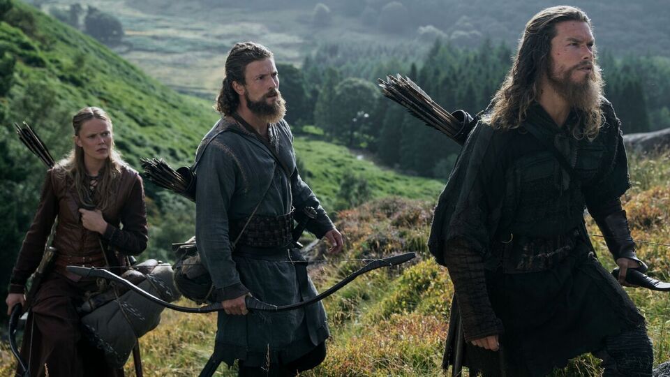 Кадр из сериала "Викинги: Вальхалла", где Ярослава Мудрого "приписали" к России