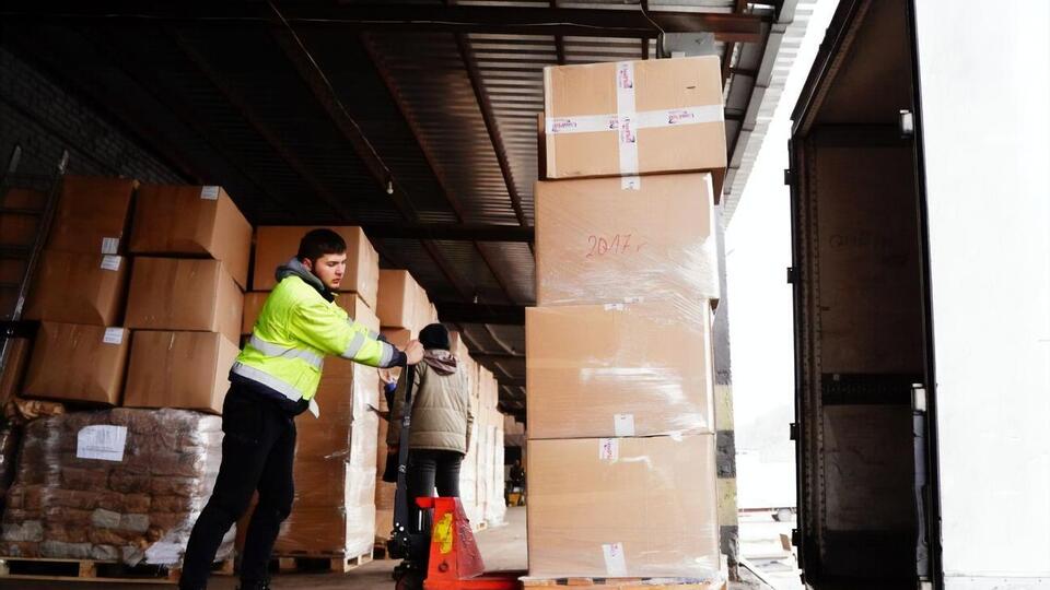 Полтавская область также отвезла в Херсонскую область гуманитарную помощь