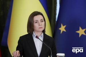 Санду: Хай як важко зараз, майбутнє Молдови – у вільному світі