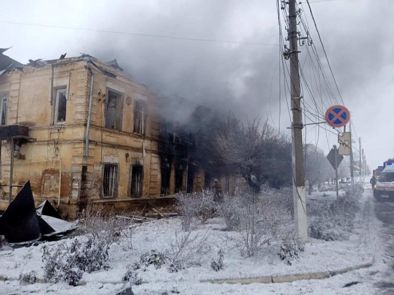 У Куп'янську обстріли пошкодили медустанову й житлові будинки