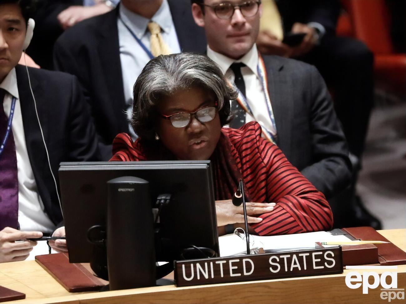 Томас-Гринфилд:&nbsp;Я убедилась, что независимо от холода и мрака, в которые пытается погрузить страну Путин, Украина будет продолжать защищать свою свободу, свой суверенитет и свою демократию